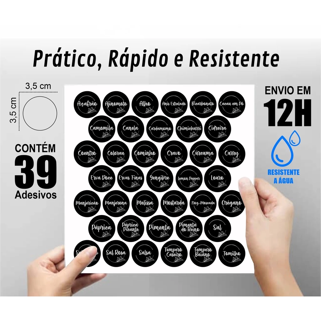 Etiquetas para Temperos: O Segredo de Cozinhas Impecáveis para Personal Organizers Profissionais