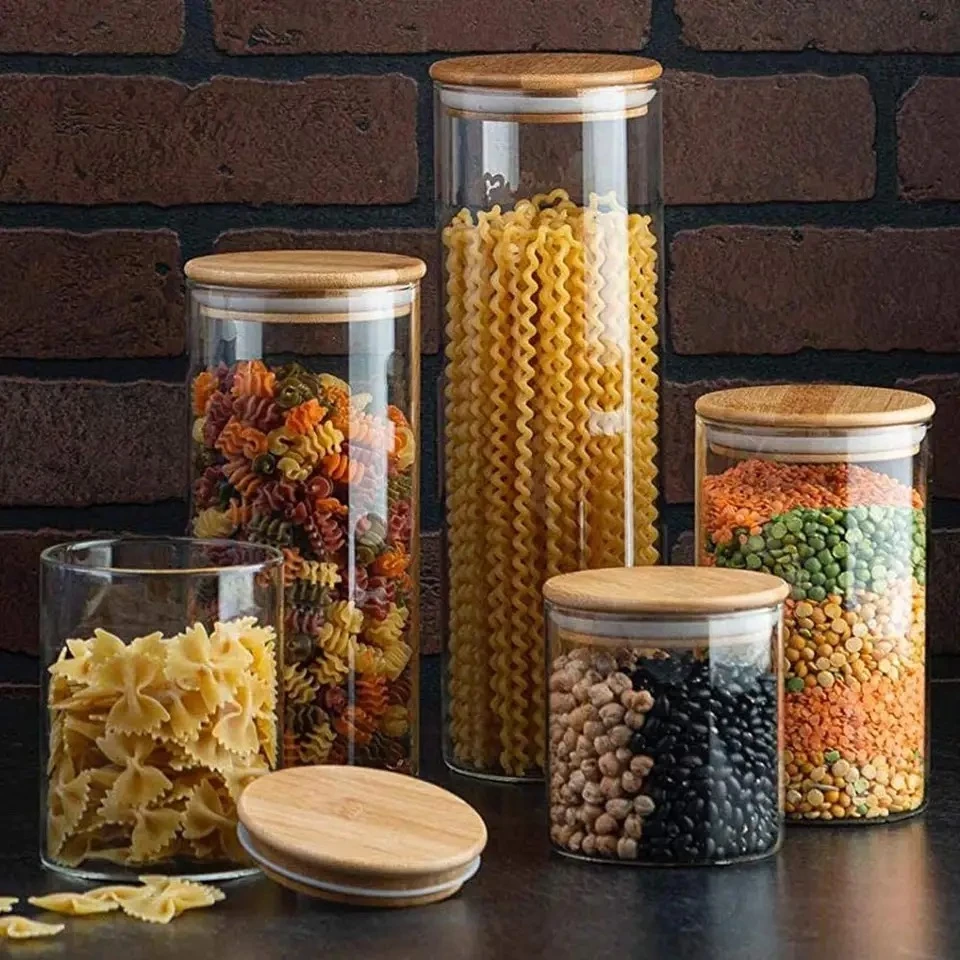 Organização Premium: A Análise Definitiva dos Potes Herméticos de Vidro com Tampa de Bambu para Personal Organizers